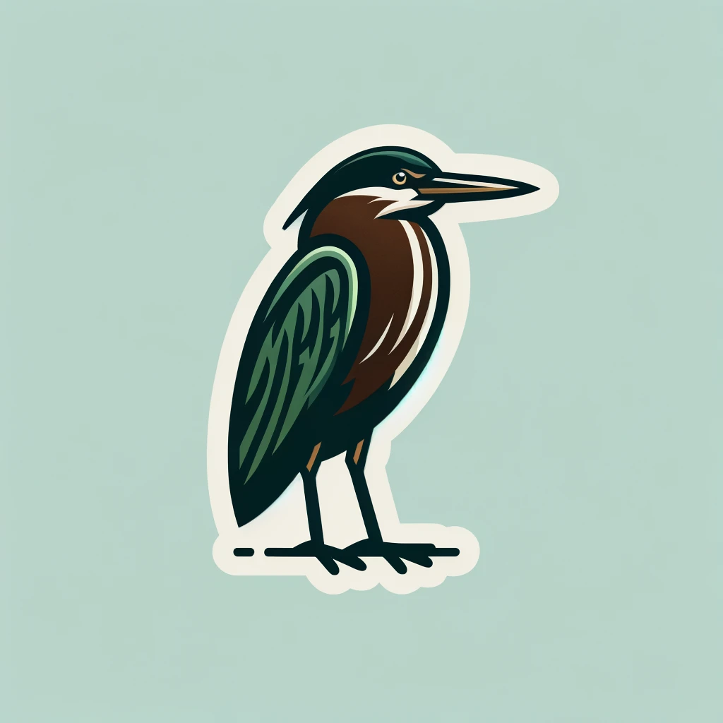The Green Heron logo